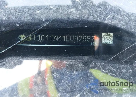 2020 Toyota Camry из США, поврежденный, VIN 4T1C11AK1LU929574